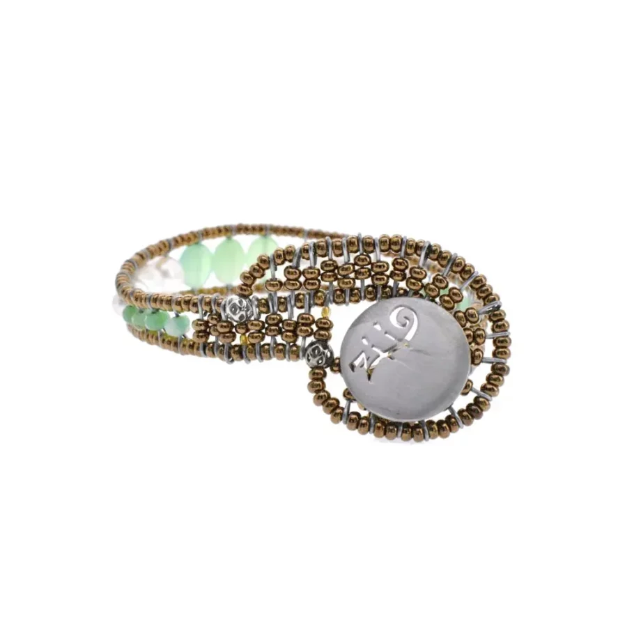 bracelet-dance-chrysophrase-back - Ziio-Jewels
