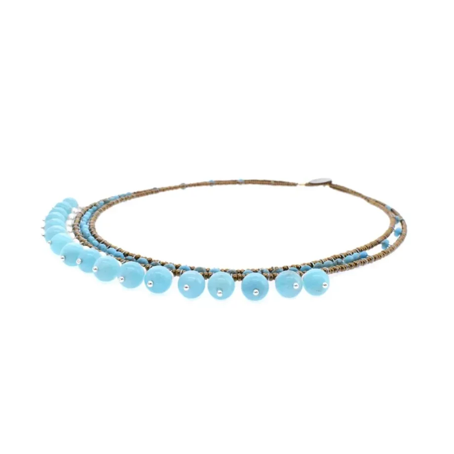 necklace-dance-amazonite - Ziio-Jewels