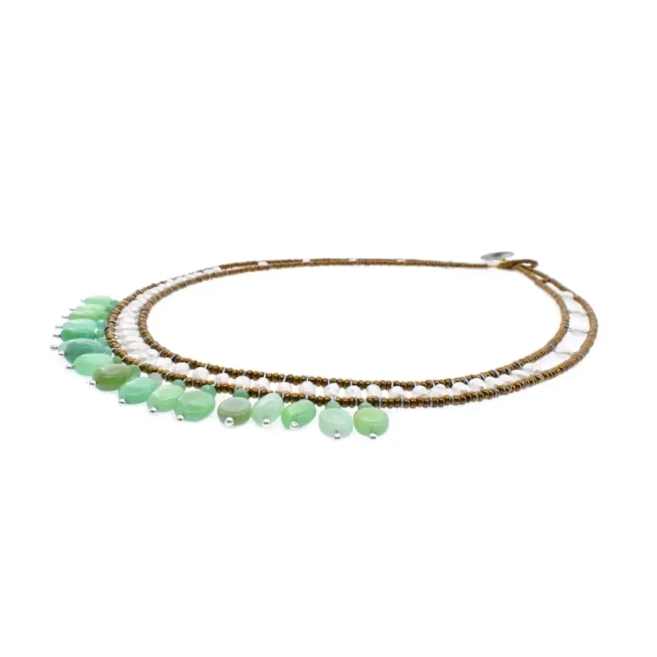 necklace-dance-chrysophrase - Ziio-Jewels