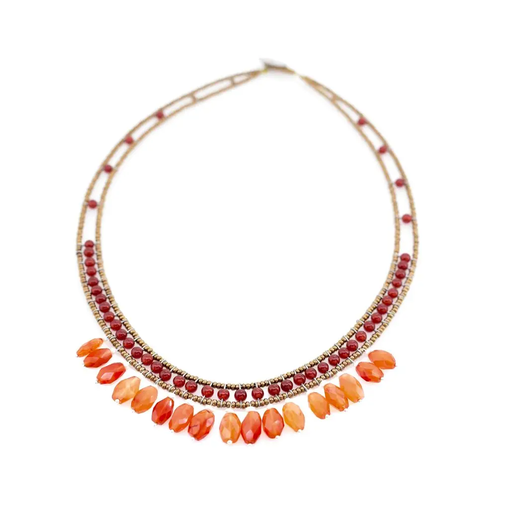 Necklace-Dance-Cornaline-Ziio-Jewels
