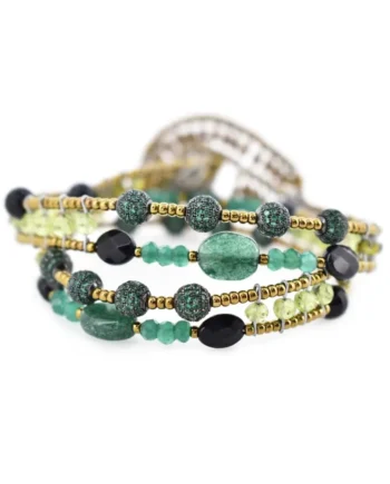 Bracelet-MAEVE-Boa-Green-Ziio-Jewels