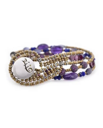 Bracelet-MAEVE- Boa-Purple-back-Ziio-Jewels