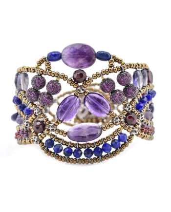Bracelet-MAEVE-Purple-Ziio-Jewels
