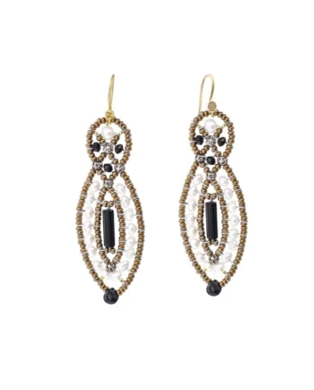 Earrings-ASTRAEA-Black-Ziio-Jewels