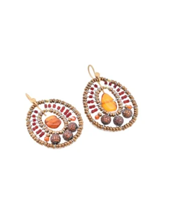 Orecchini Maeve Small Orange - Ziio Jewels