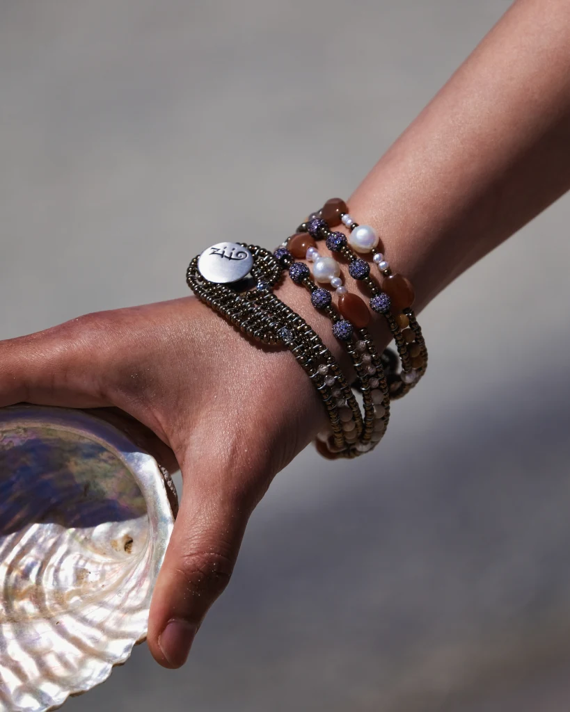 Bracelet MAEVE Boa White Ind - Ziio Jewels