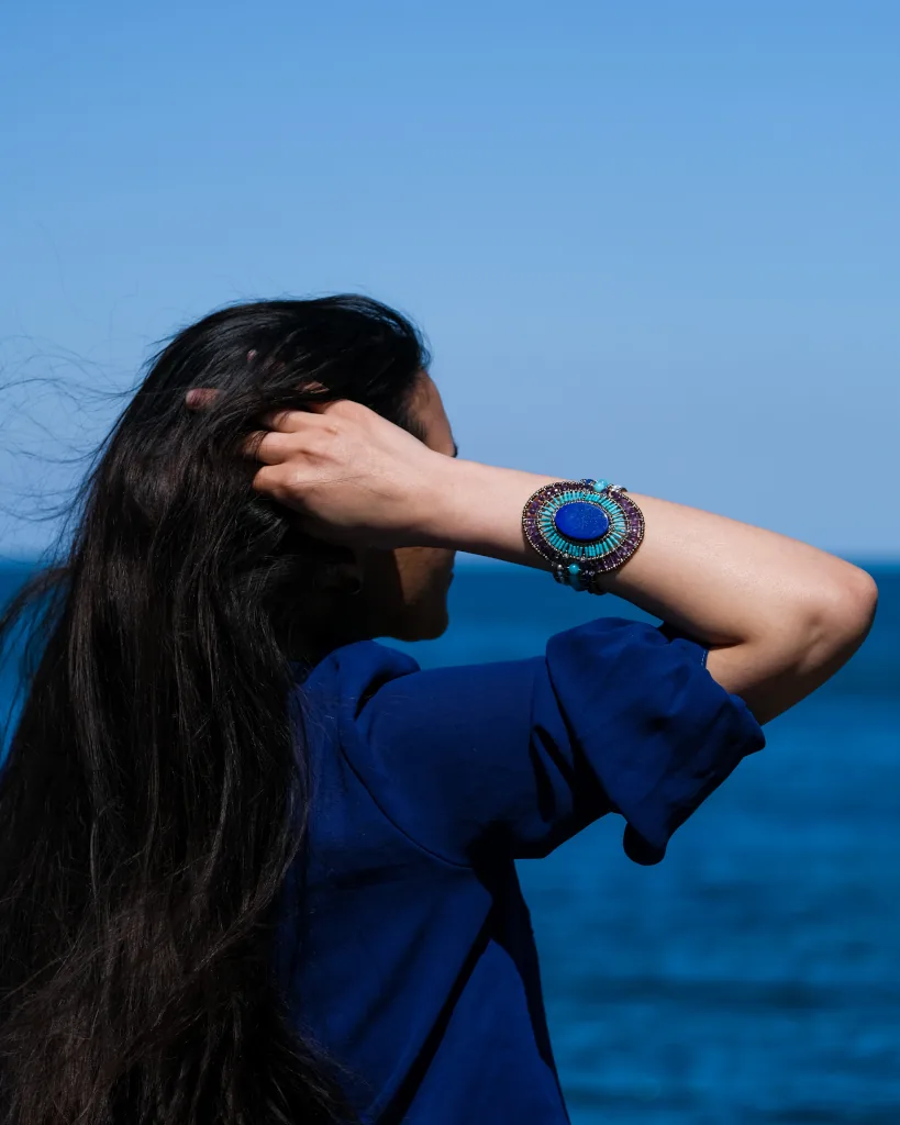 Bracelet SUN Lapis - Ziio Jewels