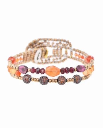 Maeve Small Orange Bracelet | Ziio Jewels