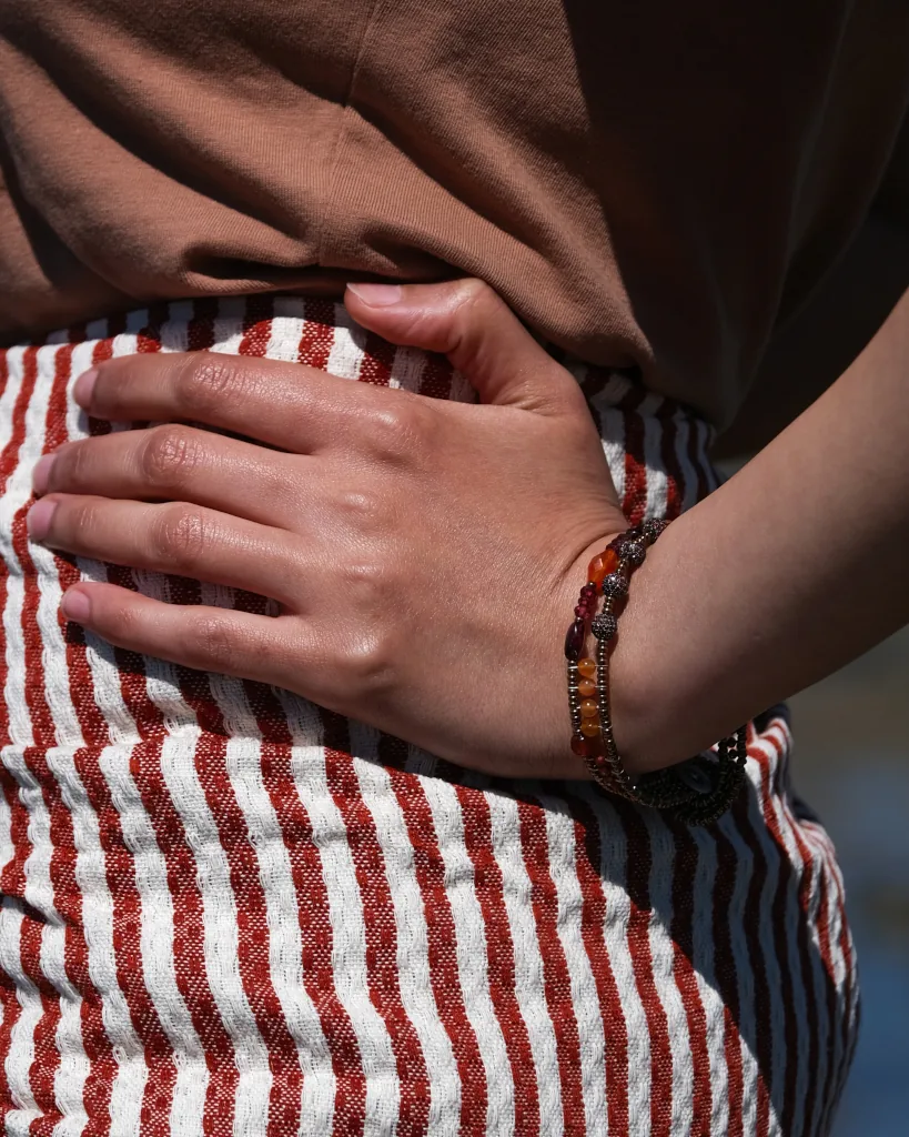 Maeve Orange Small Bracelet | Ziio Jewels
