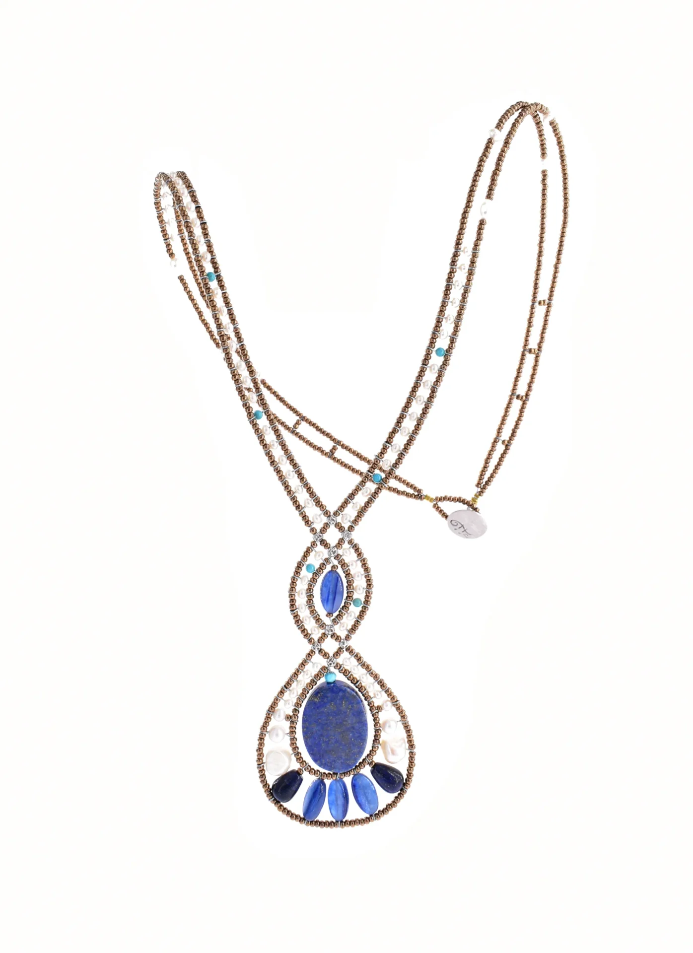 Necklace Infinite SUN Lapis